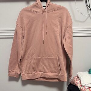 Men's Pink Hoodie Sweater